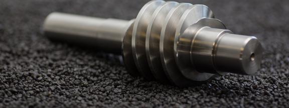 Worm Shaft Worm Shaft hardened and ground
